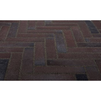 Клінкерна тротуарна плитка Stroeher 336  metallic- schwarz  240*52*18 мм (3117/336)