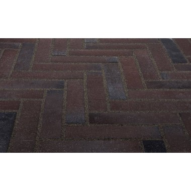 Клінкерна тротуарна плитка Stroeher 336  metallic- schwarz  240*52*18 мм (3117/336)