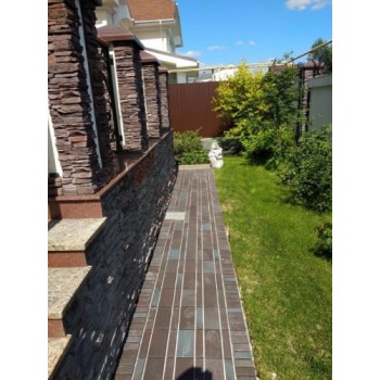 Клінкерна тротуарна плитка Stroeher 336  metallic- schwarz  240*52*18 мм (3117/336)