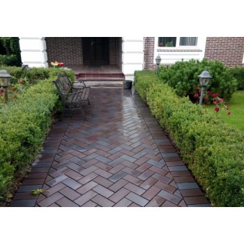 Клінкерна тротуарна плитка Stroeher 336  metallic- schwarz  240*115*18 мм (3118/336)