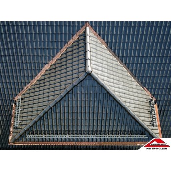Керамічна черепиця Meyer-Holsen Tandem®  покриття ангобоване колір tiefschwarz