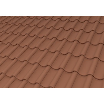 Керамическая черепица Meyer-Holsen Vario Hohlfalzziegel®   цвет naturrot