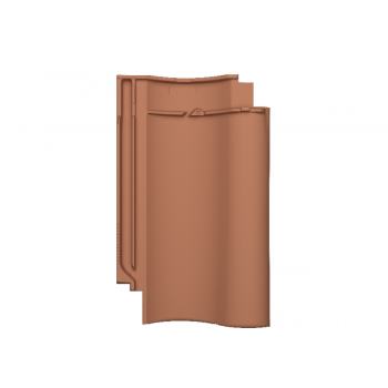 Керамическая черепица Meyer-Holsen Vario Hohlfalzziegel®   цвет naturrot