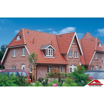 Керамічна черепиця Meyer-Holsen Vario Hohlfalzziegel®  колір  naturrot